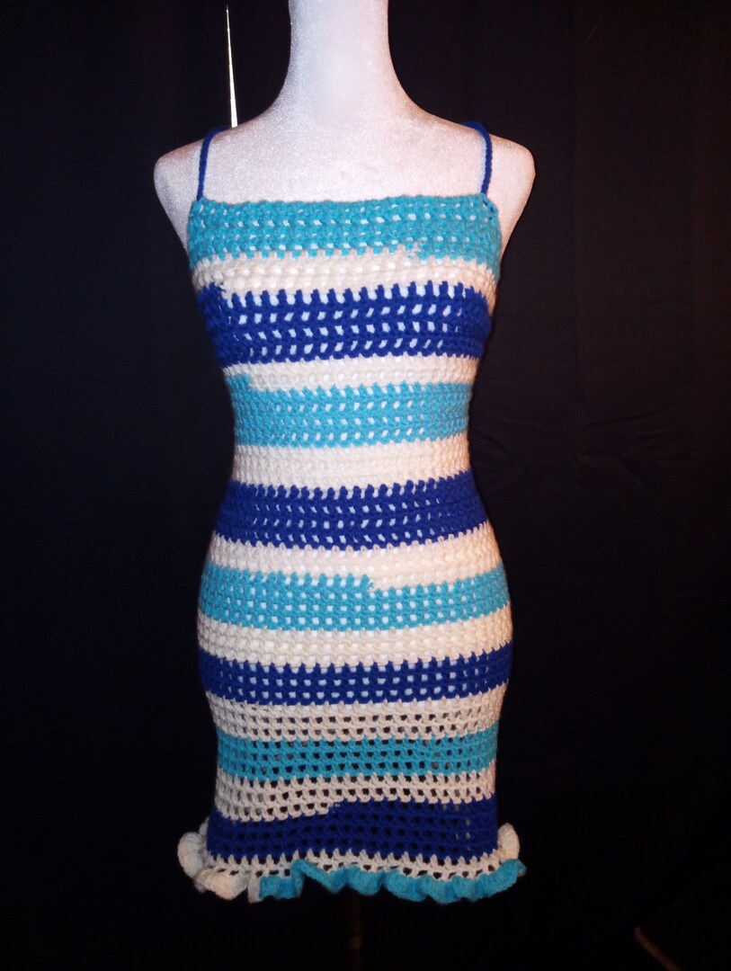 Crochet mesh dress | MakerPlace by Michaels Crochet mesh dress | MakerPlace by Michaels